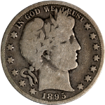 1895-O Barber Half Dollar