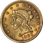 1903 Liberty Gold $2.50 Nice AU/BU Nice Eye Appeal Nice Strike