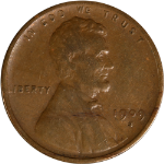 1909-S Lincoln Cent - Choice