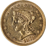 1878-S Liberty Gold $2.50 Nice Unc Great Eye Appeal Strong Strike