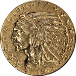 1913-P Indian Gold $5 Choice AU Nice Eye Appeal Nice Strike