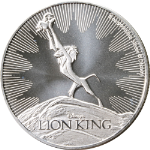 2020 Niue 1 Ounce Silver $2 - Lion King: Circle of Life - 999 Fine