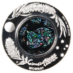 2012 Australia 1 Ounce Silver $1 - Opal Series: Wombat - Proof OGP &amp; COA