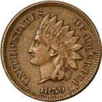 1859 Indian Cent