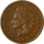 1867 Indian Cent