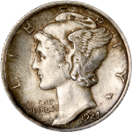 1924-P Mercury Dime