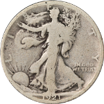 1921-D Walking Liberty Half Choice G/VG Great Eye Appeal Nice Strike