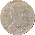 1807 Bust Half Dollar &#39;Large Stars&#39; Nice VG/F 0-114 R.3 Nice Eye Appeal