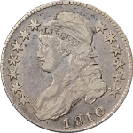 1810 Bust Half Dollar Choice F/VF 0-108 R.3 Great Eye Appeal Nice Strike