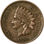 1859 Indian Cent