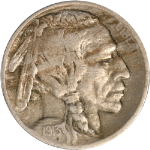 1913-D Type 2 Buffalo Nickel