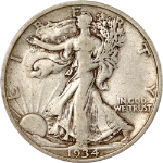 1934-S Walking Liberty Half