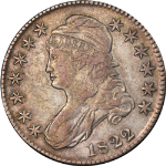 1822 Bust Half Dollar Choice VF/XF 0-104 R.3 Great Eye Appeal Nice Strike