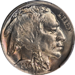 1930-P Buffalo Nickel PCGS MS64 Superb Eye Appeal Strong Strike