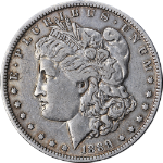 1889-O Morgan Silver Dollar Nice XF Details VAM 1A2 'E' on Reverse