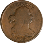 1803 Half Cent - C-1 R.1