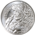 The 12 Labors of Hercules 5 Ounce Silver Round - 999 Fine - Capsules