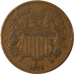 1870 Two (2) Cent Piece