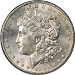 1886-S Morgan Silver Dollar PCGS MS64 Blast White Superb Eye Appeal