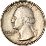 1934-P Washington Quarter