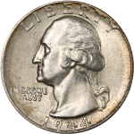 1944-P Washington Quarter