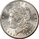 1885-S Morgan Silver Dollar PCGS MS62 Blast White Great Eye Appeal