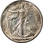 1942-D Walking Liberty Half PCGS MS66 Nice Luster Nice Strike