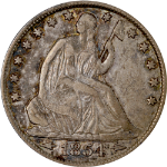 1854-O Seated Half Dollar