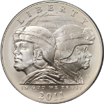 2011-S U.S. Army Commemorative Silver Dollar $1 ANACS MS70