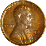 1929-S Lincoln Cent - Pretty Toning