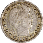 1899-P Barber Quarter