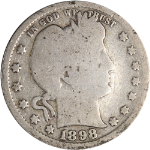 1898-S Barber Quarter