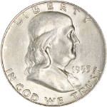 1953-D Franklin Half Dollar