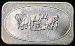 Vintage 1 Oz Silver Bar - San Diego Zoo US Silver Corp - 999 Fine - STOCK