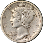 1926-S Mercury Dime Choice XF Superb Eye Appeal Strong Strike