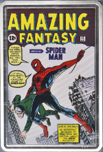 2023 Niue 2 Ounce Silver $5 - Marvel: Spider Man Amazing Fantasy 15 NGC PF70UCAM