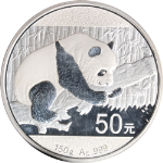 2016 China 50 Yuan 150g Silver Panda Proof PCGS PR69DCAM