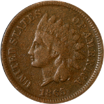 1865 Indian Cent