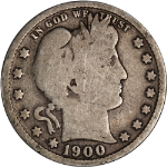 1900-S Barber Quarter