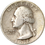 1936-S Washington Quarter