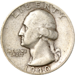 1940-S Washington Quarter