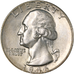 1946-P Washington Quarter