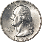 1948-S Washington Quarter