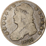 1826 Bust Half Dollar