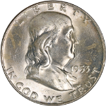 1953-D Franklin Half Dollar