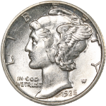 1935-S Mercury Dime