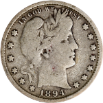 1894-S Barber Quarter