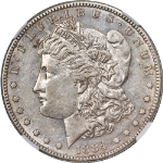 1884-S Morgan Silver Dollar NGC AU53 Nice Eye Appeal Nice Strike