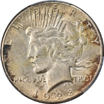 1928-P Peace Dollar PCGS AU58 Key Date Nice Strike