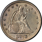 1876-P Twenty (20) Cent Piece AU/BU Details Key Date Nice Eye Appeal Nice Strike